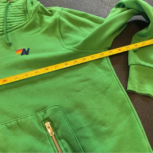 Aviator Nation Ninja Hoodie, Green, L - Picture 3 of 7